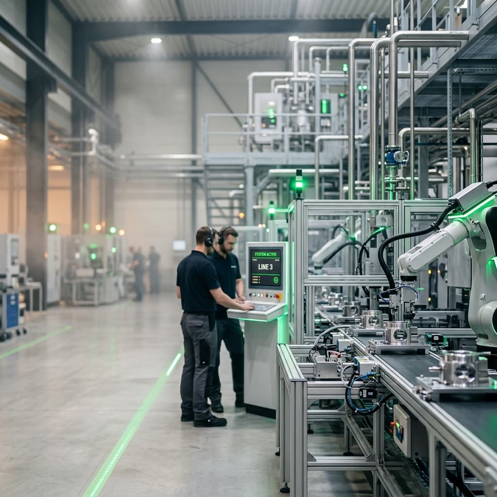 Modern Industrial Manufacturing Facility